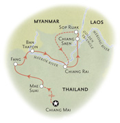 Thailand Map